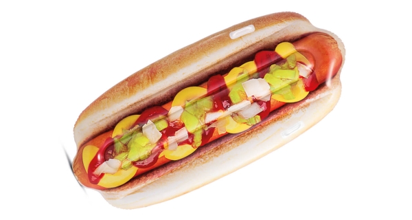 Nafukovacie lehátko - hot dog