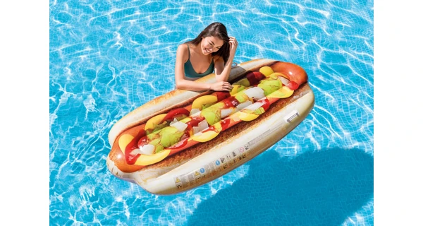 Nafukovacie lehátko - hot dog
