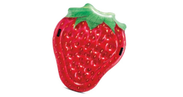 Nafukovacie lehátko - jahoda