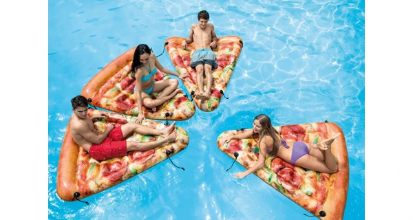 Nafukovacie lehátko - pizza