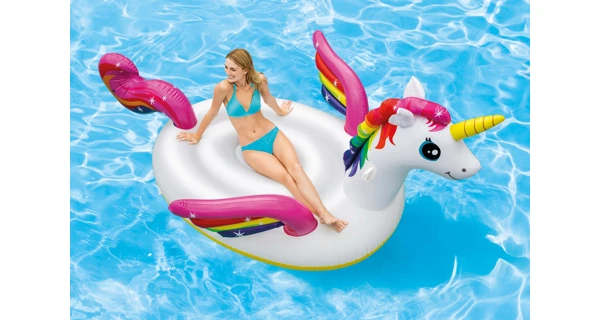 Nafukovacie lehátko - stredný jednorožec