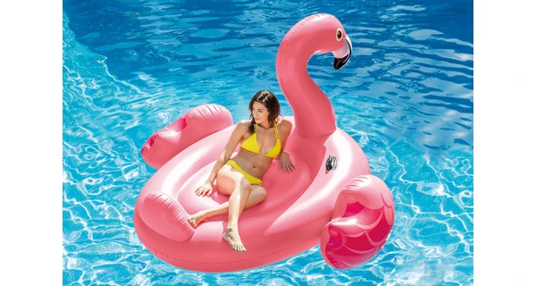 Nafukovacie lehátko - stredný plameniak