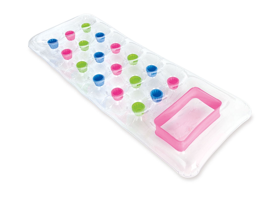 Intex | Nafukovacie lehátko - transparent | 11630086