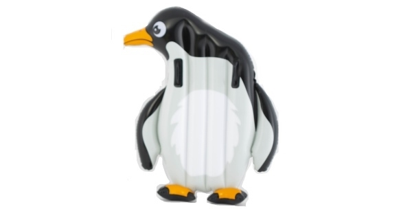 Nafukovacie lehátko - tučniak