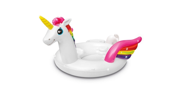 Nafukovacie lehátko - veľký jednorožec