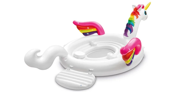 Nafukovacie lehátko - veľký jednorožec