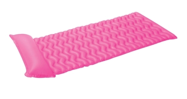 Nafukovacie lehátko - vlnovka ružová