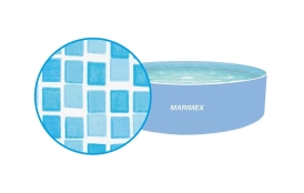 Náhradná fólia pre bazén Orlando 3,66 x 0,91 m - mozaika