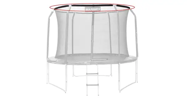 Náhradná kovová obruč pre trampolínu 396 cm