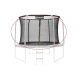 Náhradná ochranná sieť pre trampolínu Marimex Plus 244 cm