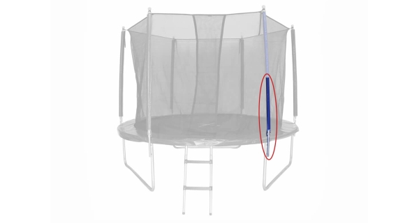 Náhradná stojka ochrannej siete - dolná