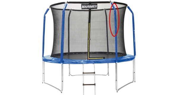 Náhradná stojka ochrannej siete - horná