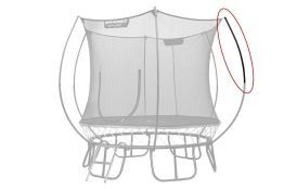 Náhradná stojka ochrannej siete hornej k trampolíne Free Jump 244 a 305cm