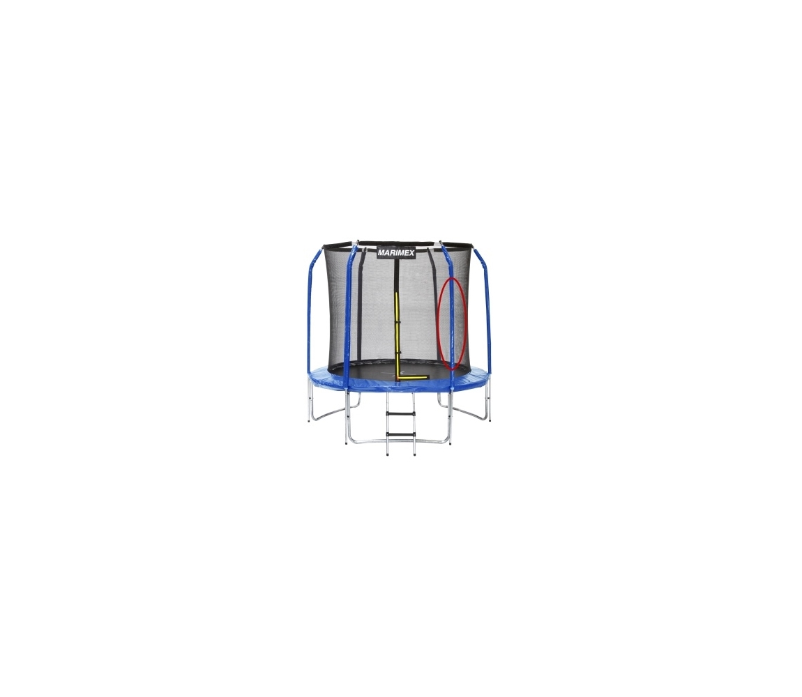 E-shop Náhradná stojka ochrannej siete pre trampolíny Marimex 183 cm (stredná časť)