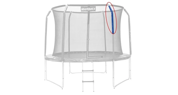 Náhradná stojka ochrannej siete pre trampolíny Marimex (horná časť)