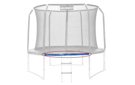 Náhradná trubka rámu pre trampolínu Marimex 427 cm - 165,2 cm