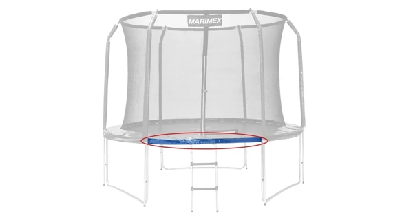Náhradná trubka rámu pre trampolínu Marimex 427 cm - 165,2 cm