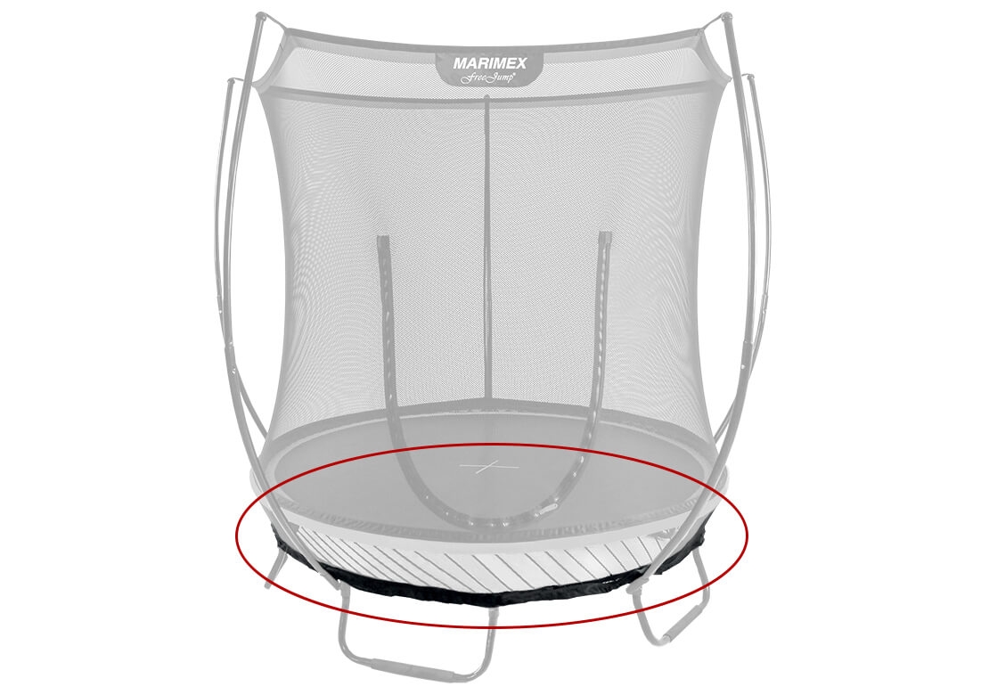 Marimex | Náhradná trubka rámu pre trampolínu Marimex FreeJump 183 cm - 109 cm | 19000906