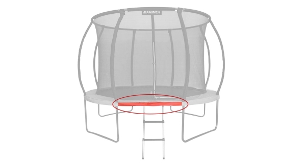 Marimex | Náhradná trubka rámu pre trampolínu Marimex Premium 396 cm - 153,8 cm (širšie konce) | 19000971
