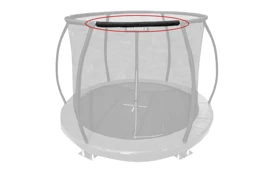 Náhradná tyč obruče pre trampolínu Marimex 305 cm Premium in-ground - 123,5 cm