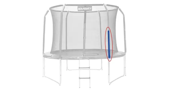 Náhradné stojka ochrannej siete - stredná