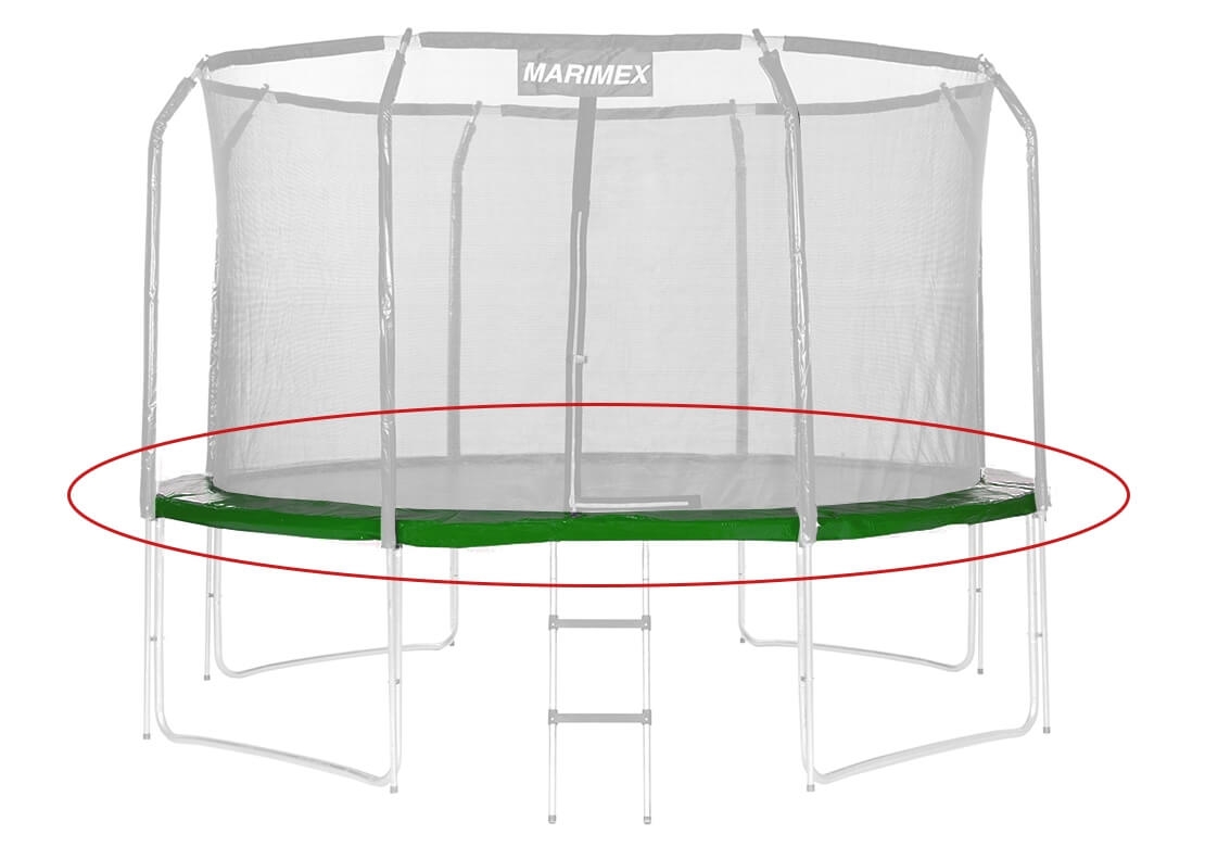 Marimex | Náhradný kryt pružín - tmavo zelený | 19000637