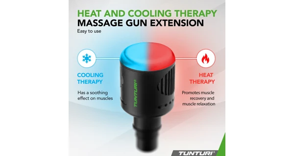 Nahrievacia a chladiaca hlava pre masážnu pištoľ TUNTURI Heat and Cool