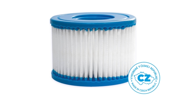 NANOfiltračné kartuše s antimikrobiálnou úpravou pre vírivé bazény Intex