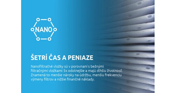 NANOfiltračné kartuše s antimikrobiálnou úpravou pre vírivé bazény Intex