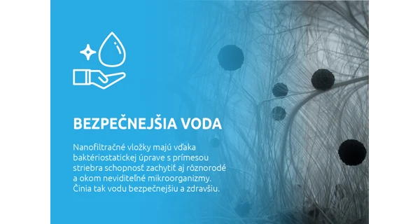 NANOfiltračné kartuše s antimikrobiálnou úpravou pre vírivé bazény Intex