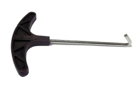 Napínací hák k trampolínam