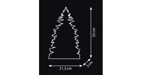 Nature les 15 LED - biely