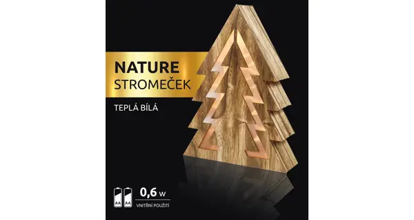 Nature stromček 10 LED