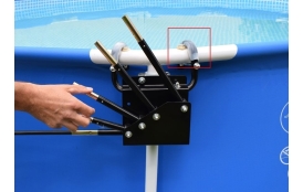 Návlek gumový na závesný hák (na zastrešenie pre nadzemné bazény 3,05 a 3,66 m)
