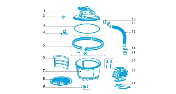 O-krúžok viečka filtrácie ProStar 4 a ProStar 6