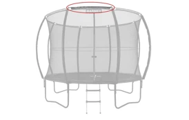 Obruč ochrannej siete sklolaminátová  - Trampolína Marimex Comfort 305 cm