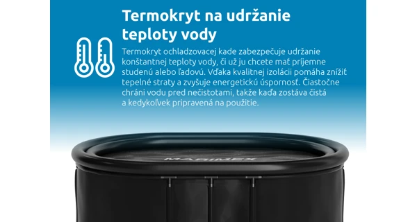 Ochladzovacia kaďa 125x75x77cm