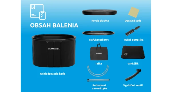 Ochladzovacia kaďa 125x75x77cm