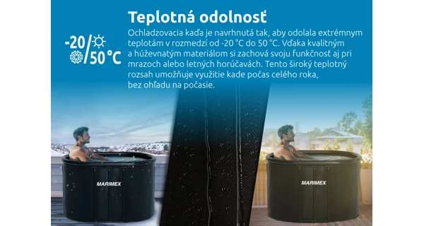 Ochladzovacia kaďa 125x75x77cm