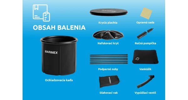 Ochladzovacia kaďa 90x75 cm