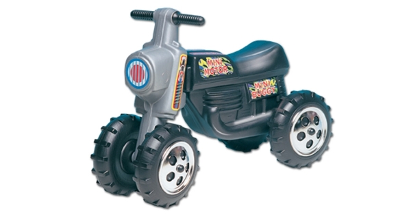 Odrážadlo - štvorkolka Cross - čierna