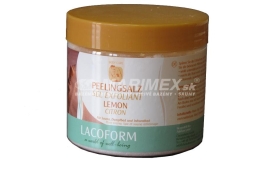 Peelingová soľ 0,5 kg - citrón