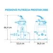 Piesková filtrácia Marimex ProStar 2000