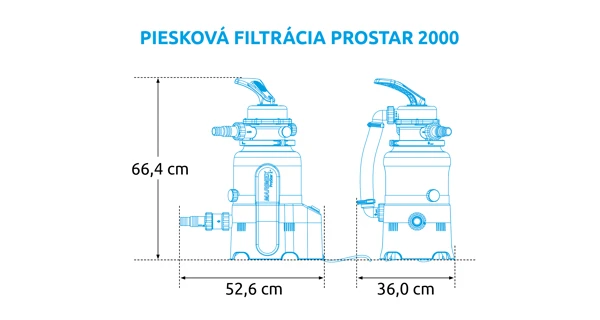 Piesková filtrácia Marimex ProStar 2000