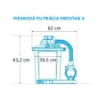 Piesková filtrácia Marimex ProStar 4