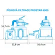Rozměry filtrace ProStar 6000