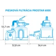Piesková filtrácia Marimex ProStar 6000