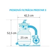 Piesková filtrácia ProStar 3 + vysávač Star Vac + hladinová sieť