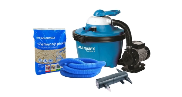 Piesková filtrácia ProStar 4 + piesok + UV lampa + hadice