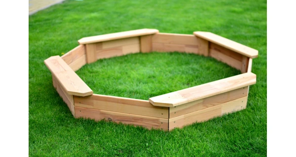 Pieskovisko 8-hranné - drevené